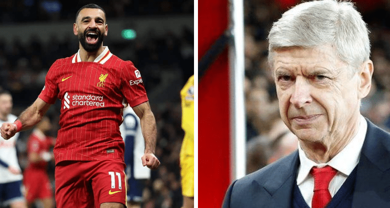 Arsene Wenger praises Mohamed Salah