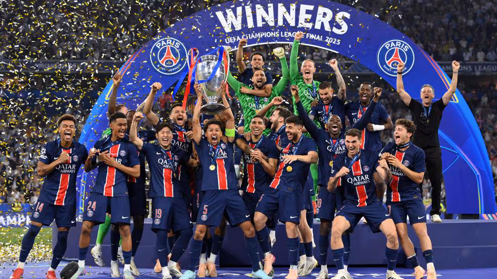 PSG Wins UEFA Champions League 2024/2025