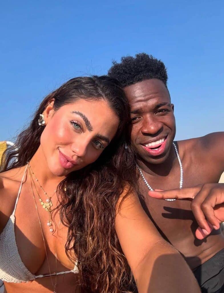 Vini Jr's ex-girlfriend made a shocking comment about racism